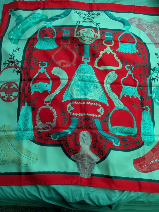 Hermes Accessories - Hermes Etriers Remix, 90cm. Unused, Original Packaging